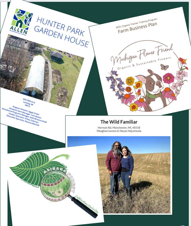 Photos of the cover of Four Farm Plans